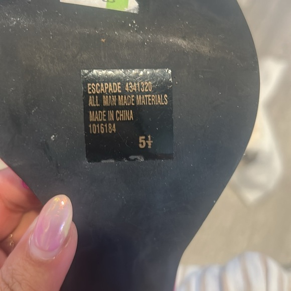 Esprit Fuchsia Strappy Chunky Heels Y2K - Picture 6 of 7